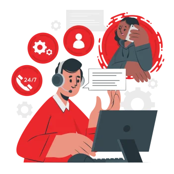 Contact Illustration